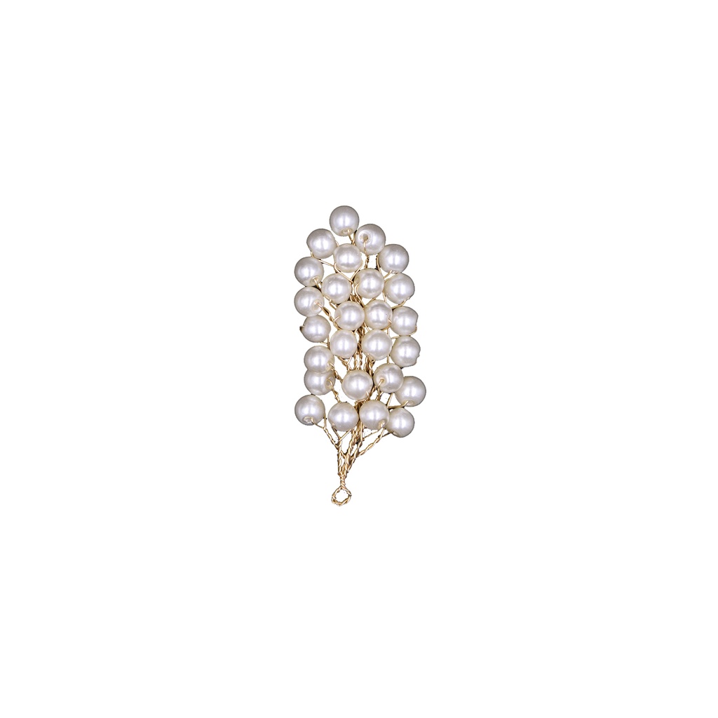 Fancy Wire Twig Bunch of Pearl