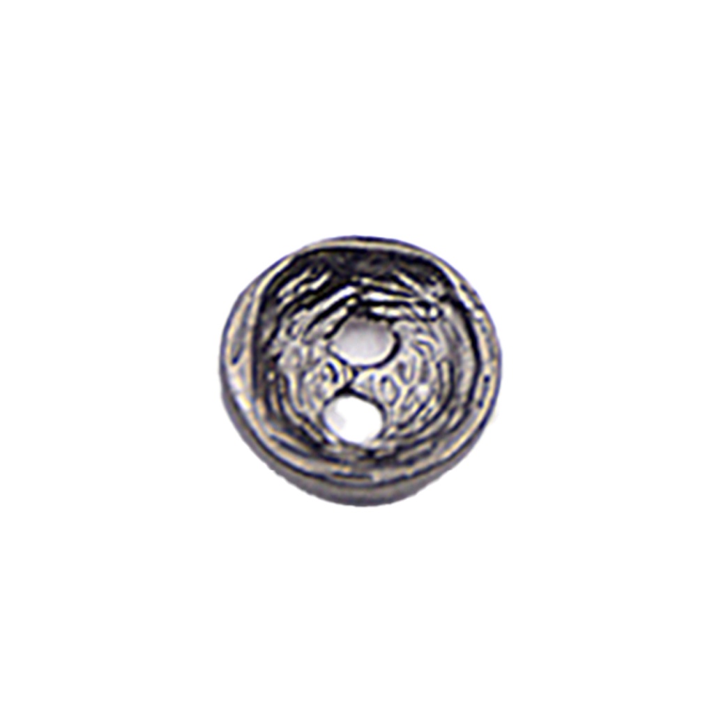 Deep 2 Hole Metal Shirt Button