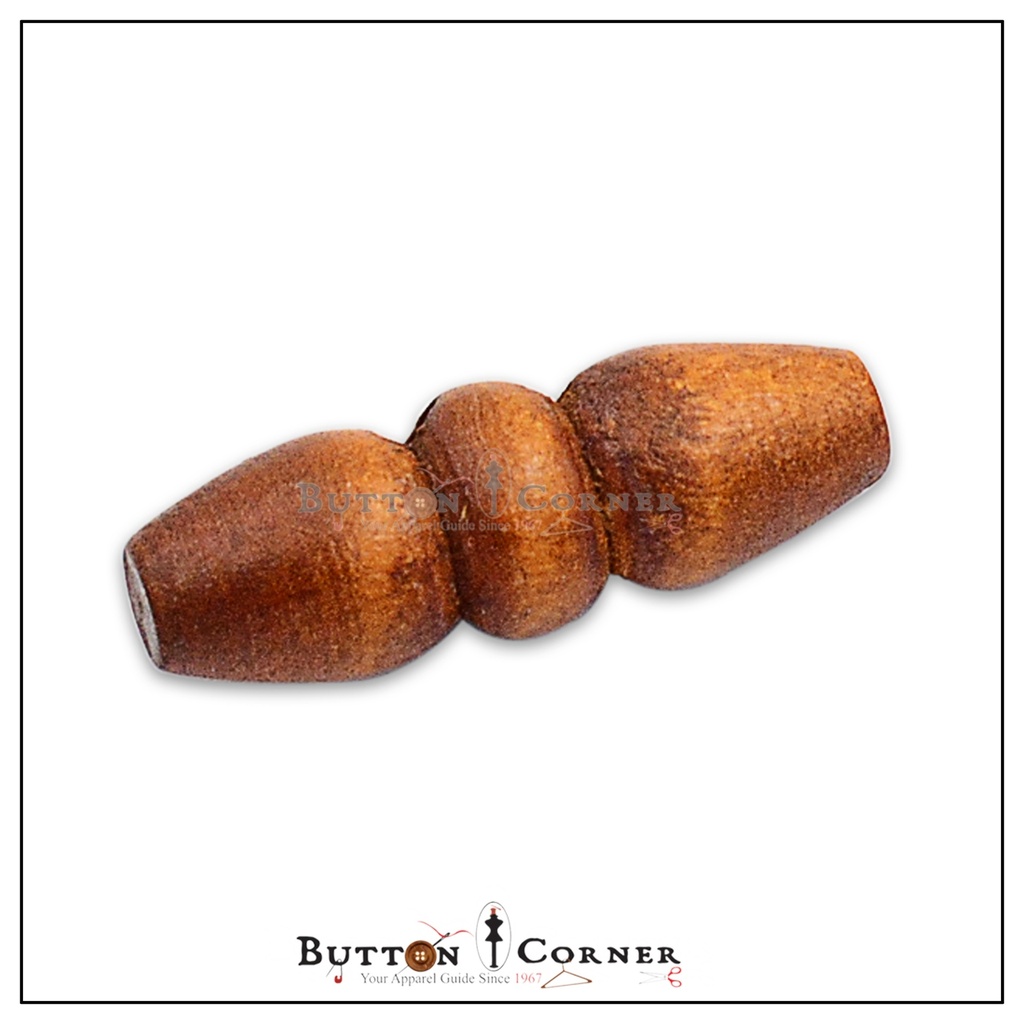 2 Hole Wooden Toggle Button