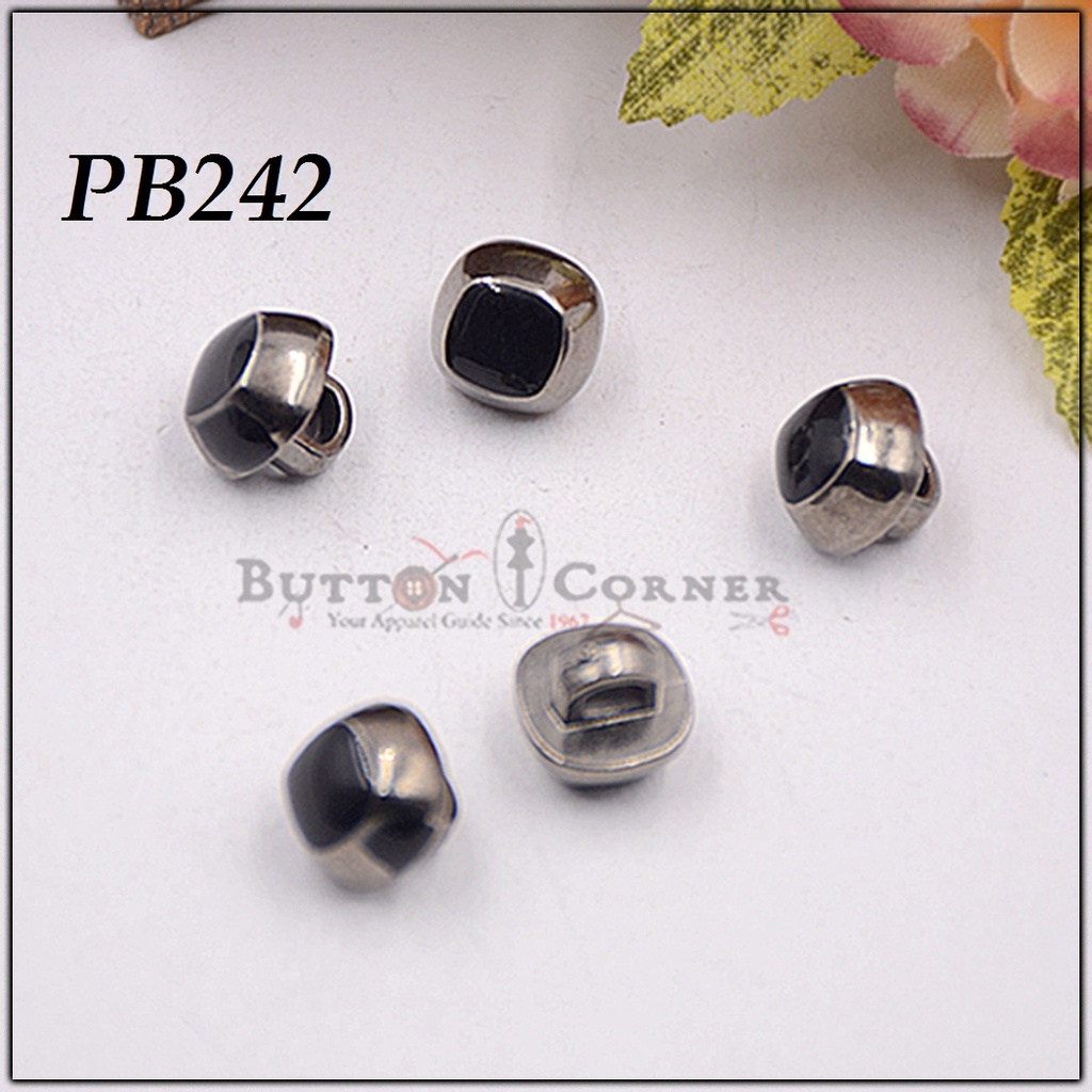 Square Shape Shank Button
