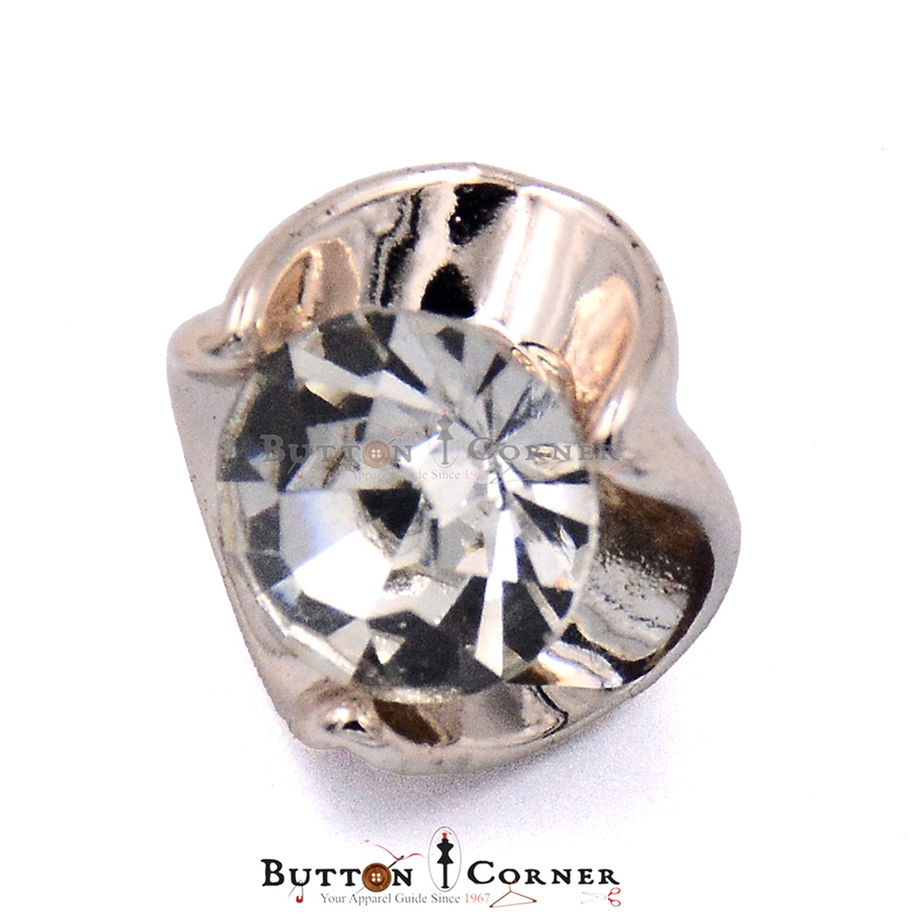 Crystal Design Shank Button