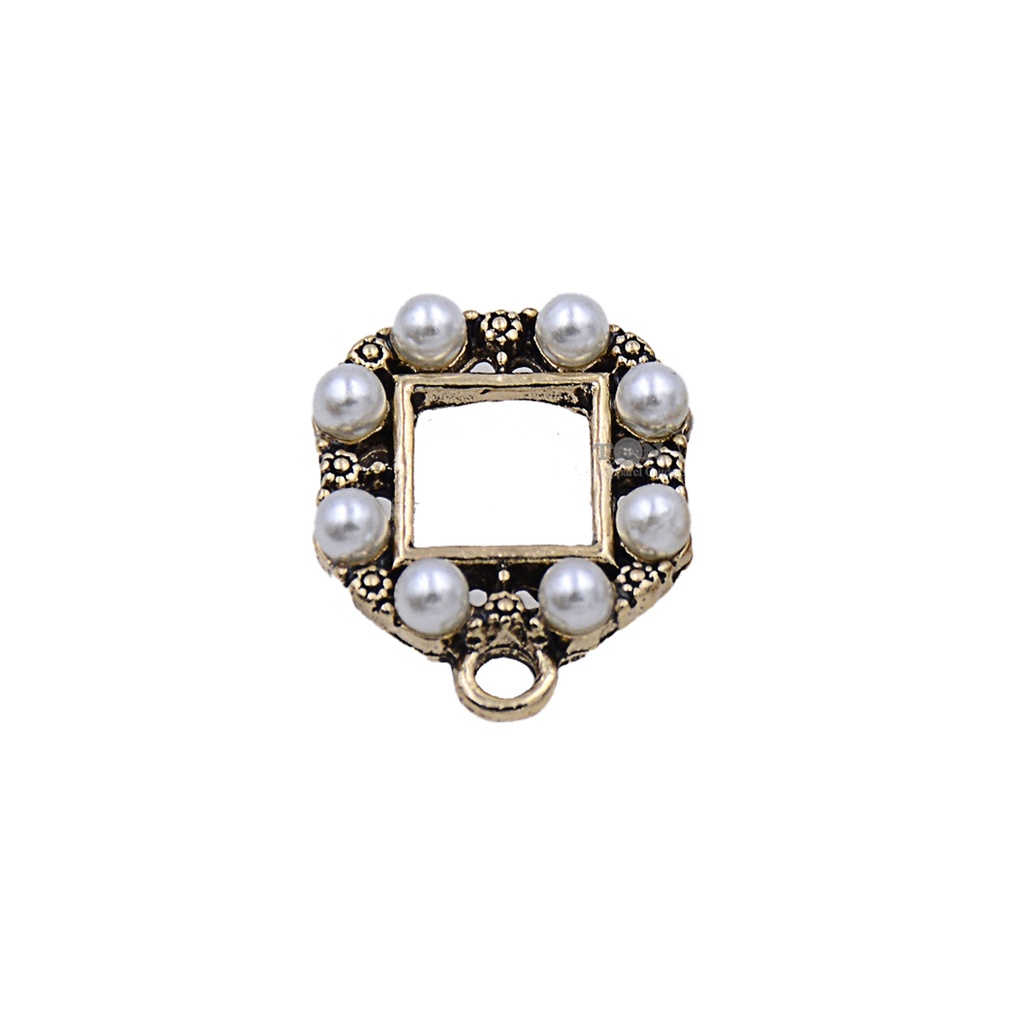 Square Shape Pearl Hanging