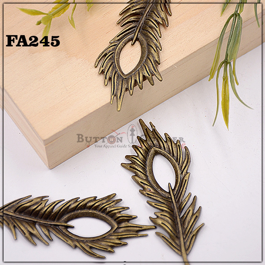 Peacock Feather Pendant