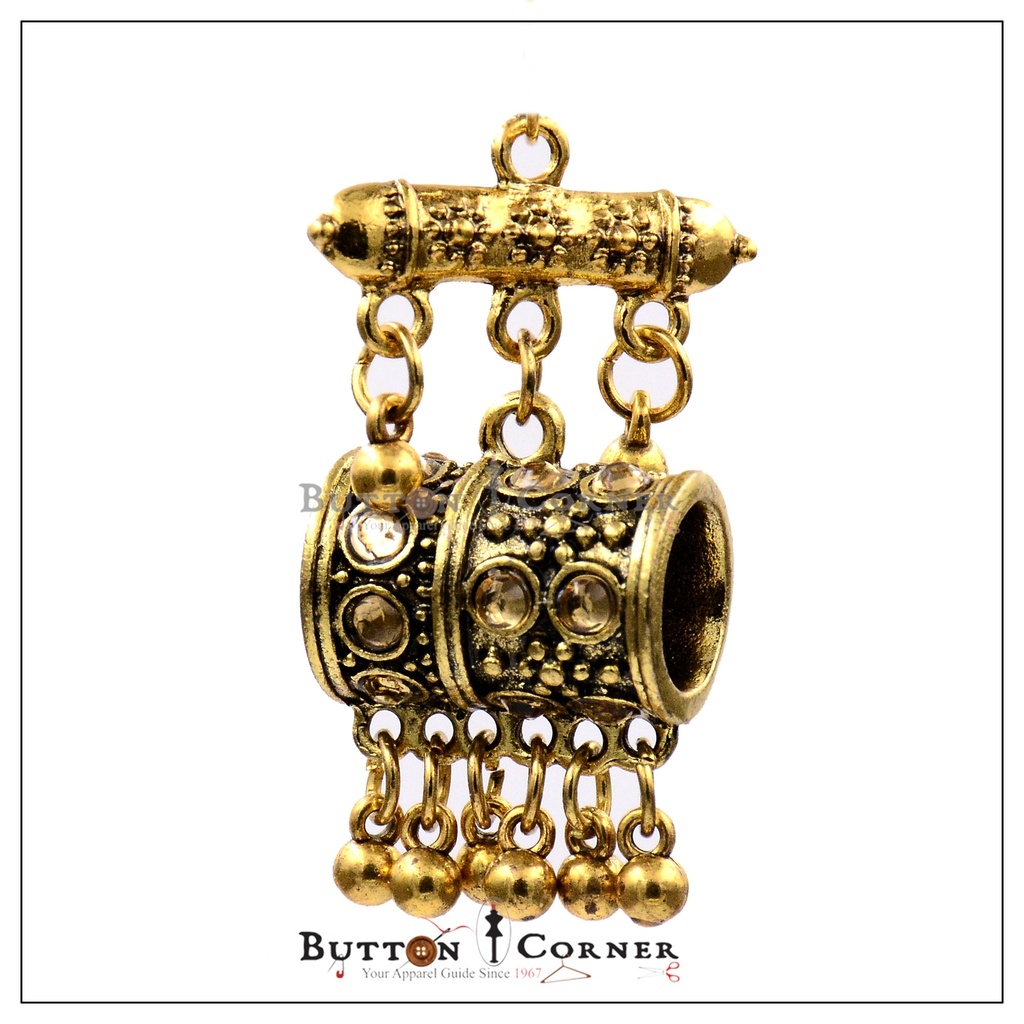 Shape Traditional Mirror Style Jhumki