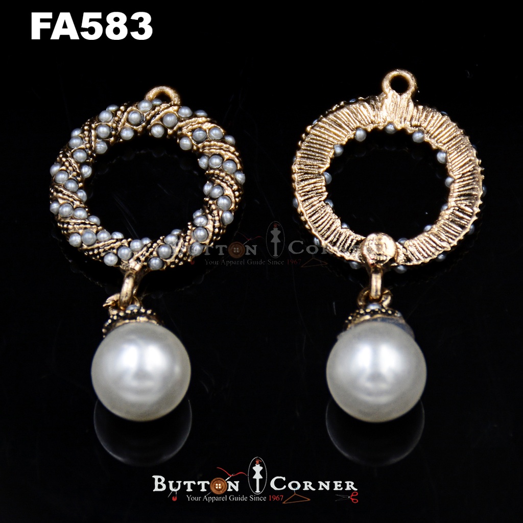 Ring Shape Pearl Hanging