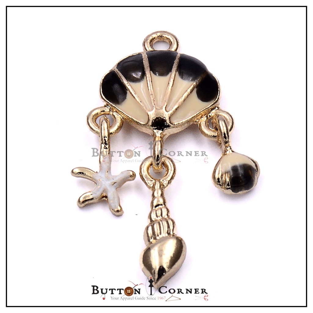 Metal Seashell Hanging
