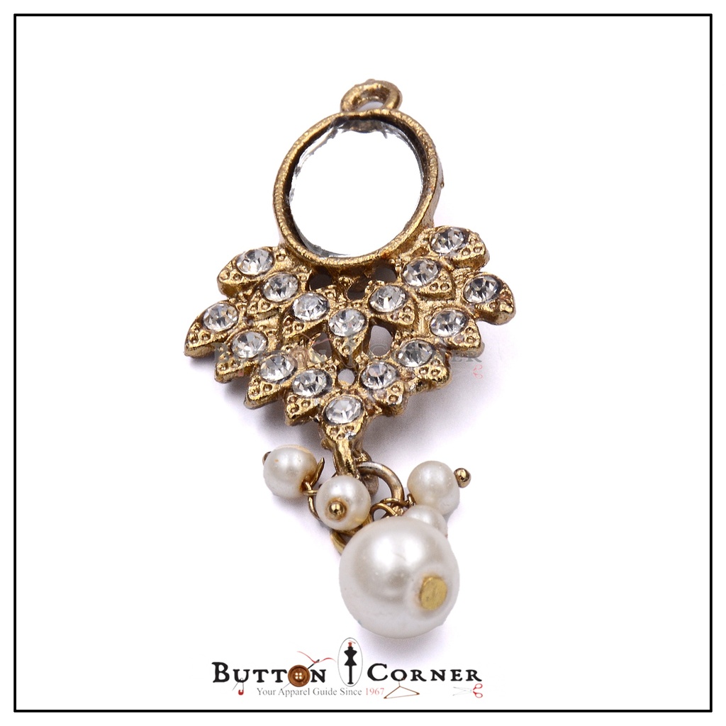 Shape Traditional Mirror Jhumki