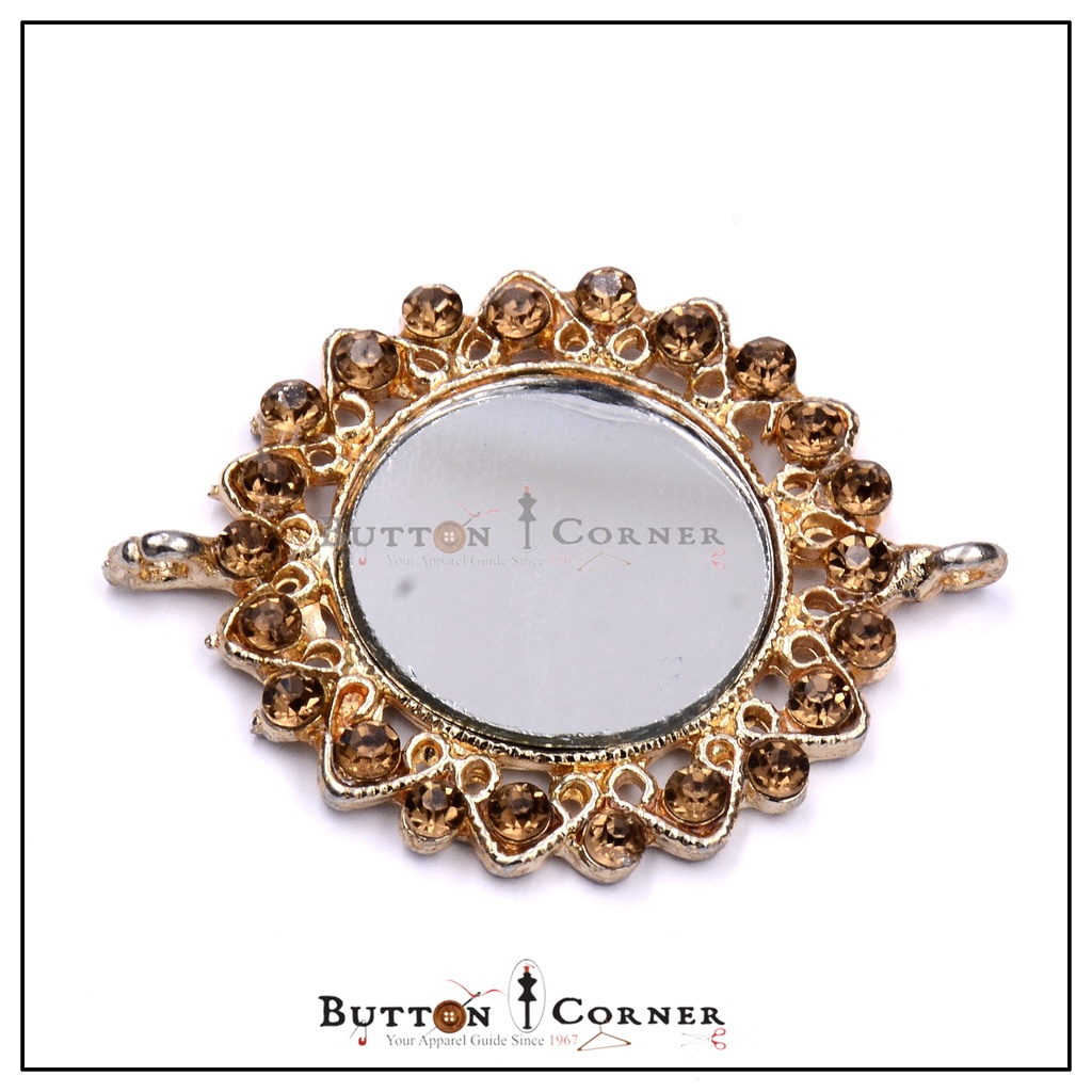 Shape Traditional Mirror Style Pendent