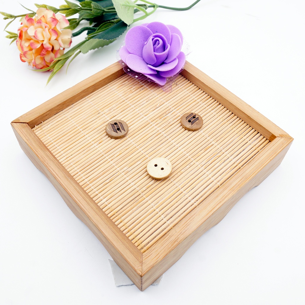 Cutter Shape 2 Hole Wooden Button