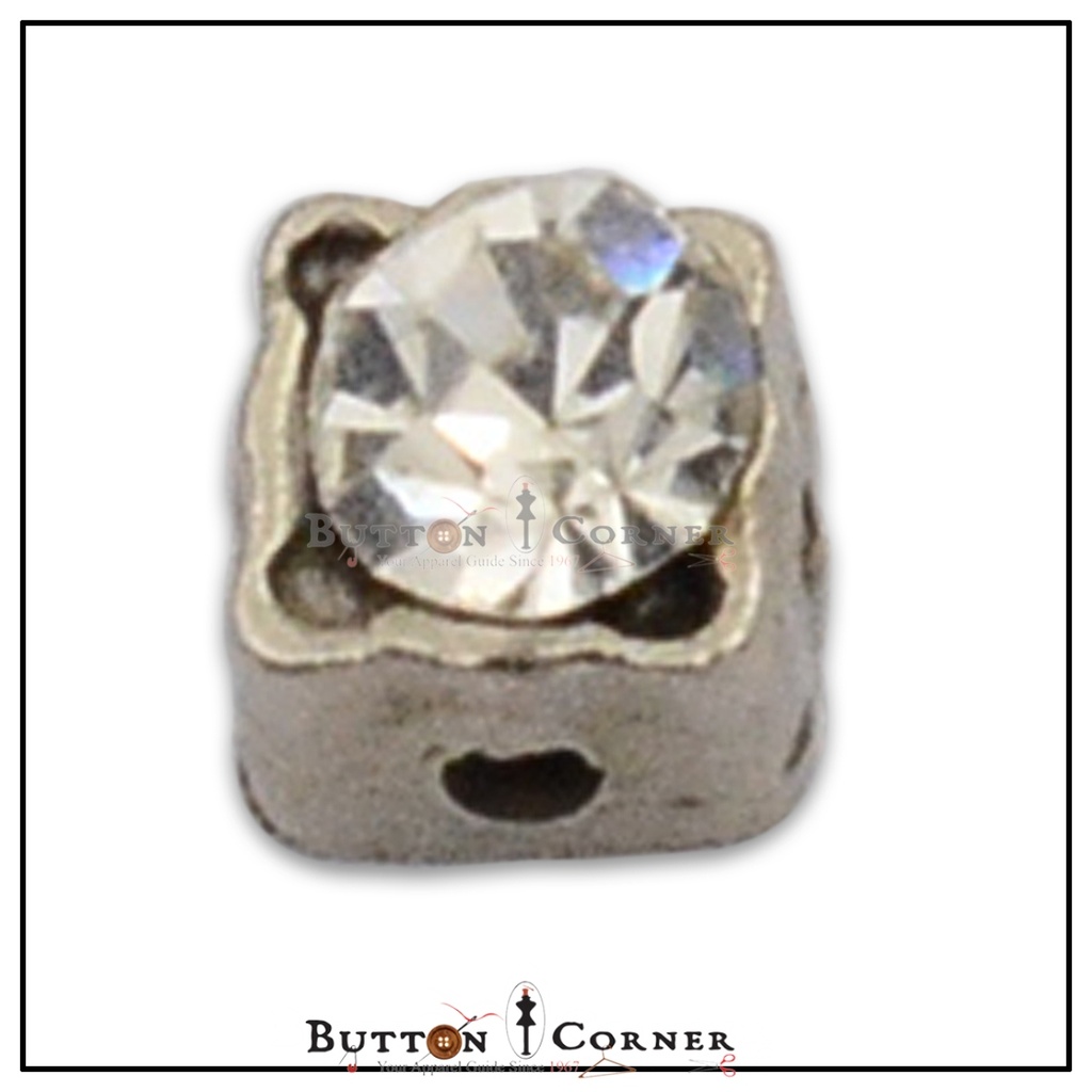 Square Shape Stone Shirt Button