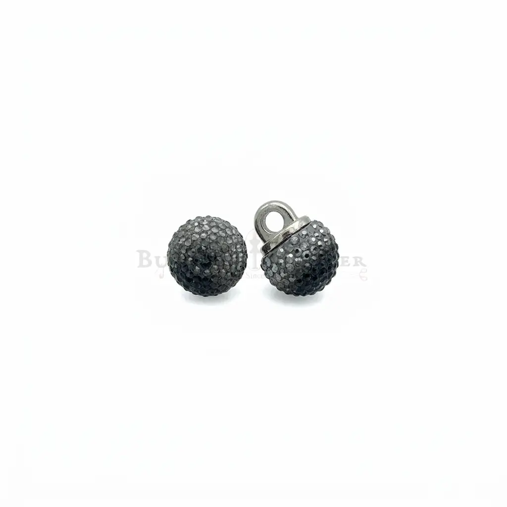 Globe Design Plastic Shank Button
