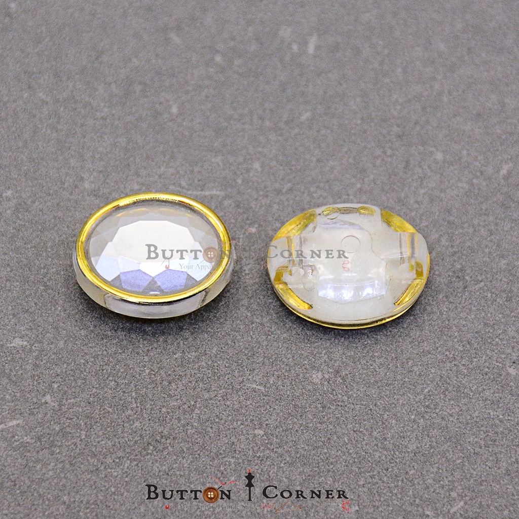 Oval Shape With Wire Plastic Button