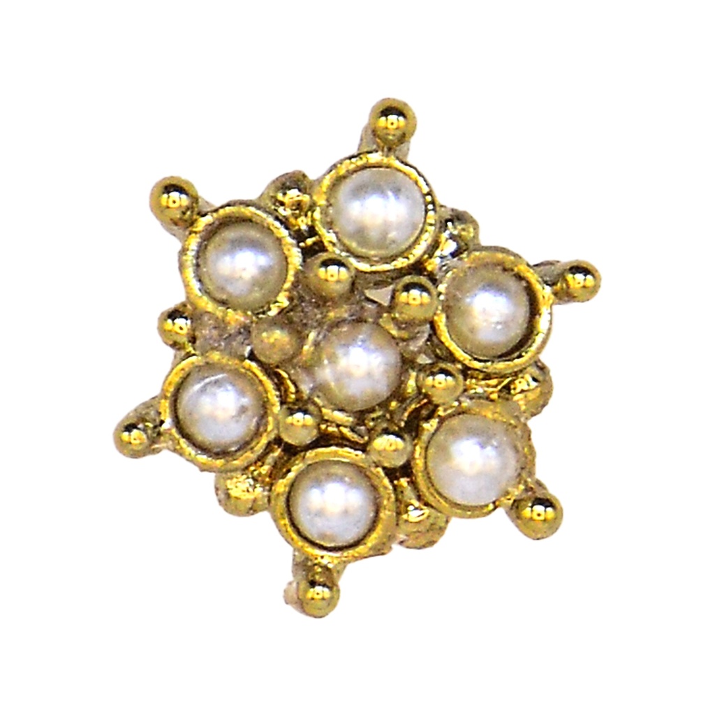 Fancy Star Shape Crystal Button