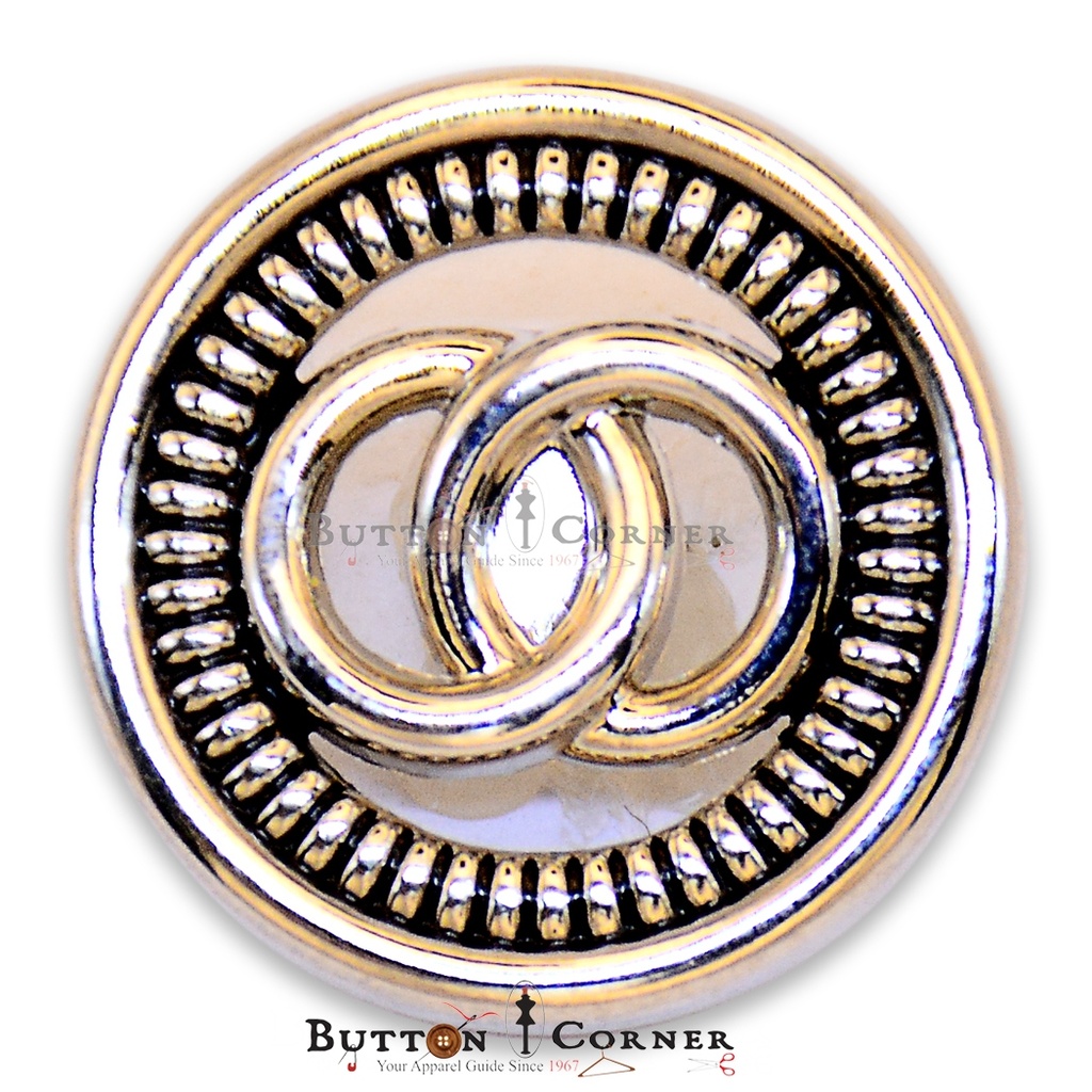 Infinity Design Metal Suiting Button