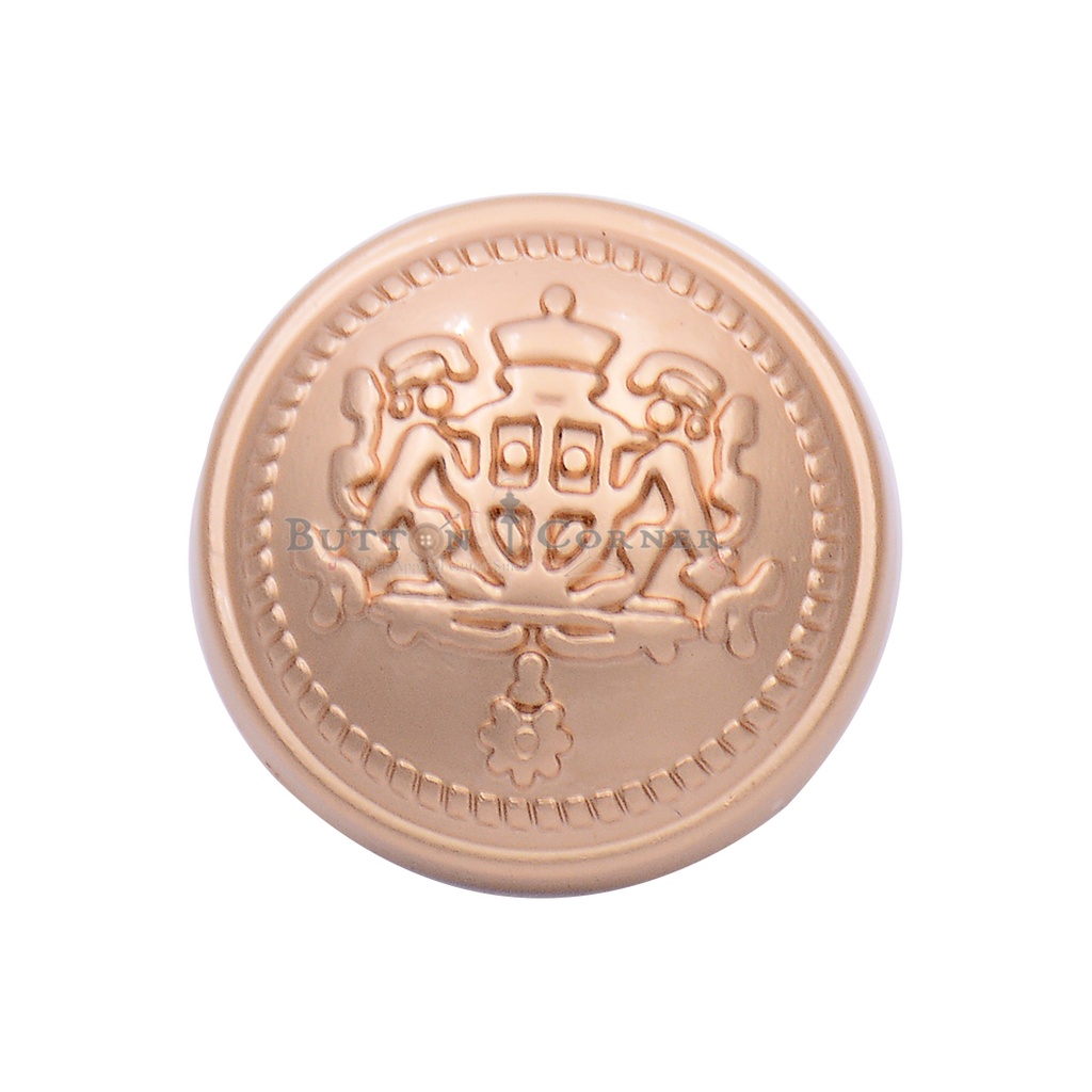 Shield Shape Metal Suiting Button