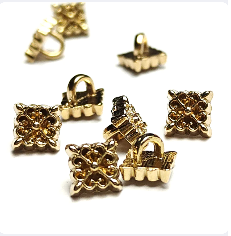 Square Shape Italian Shirt Button