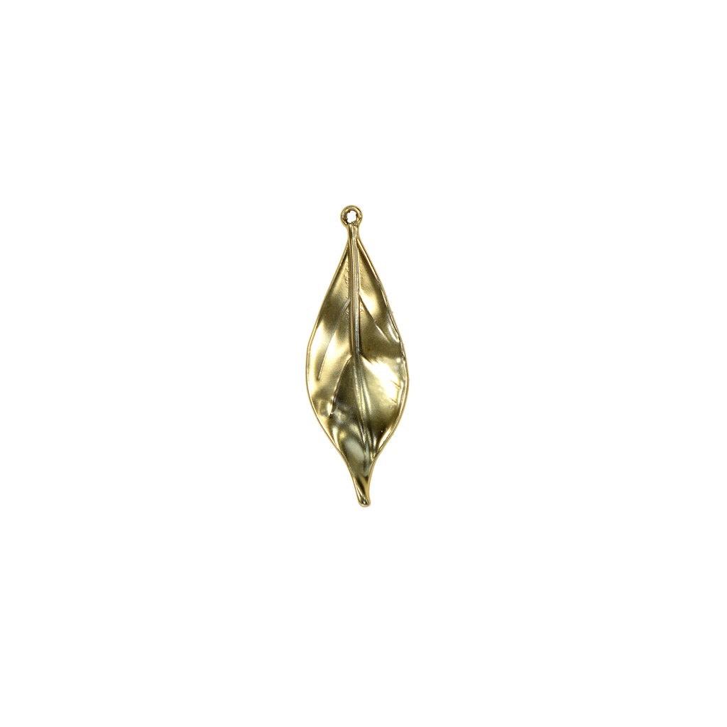 Metal ASH Leaf Pendant