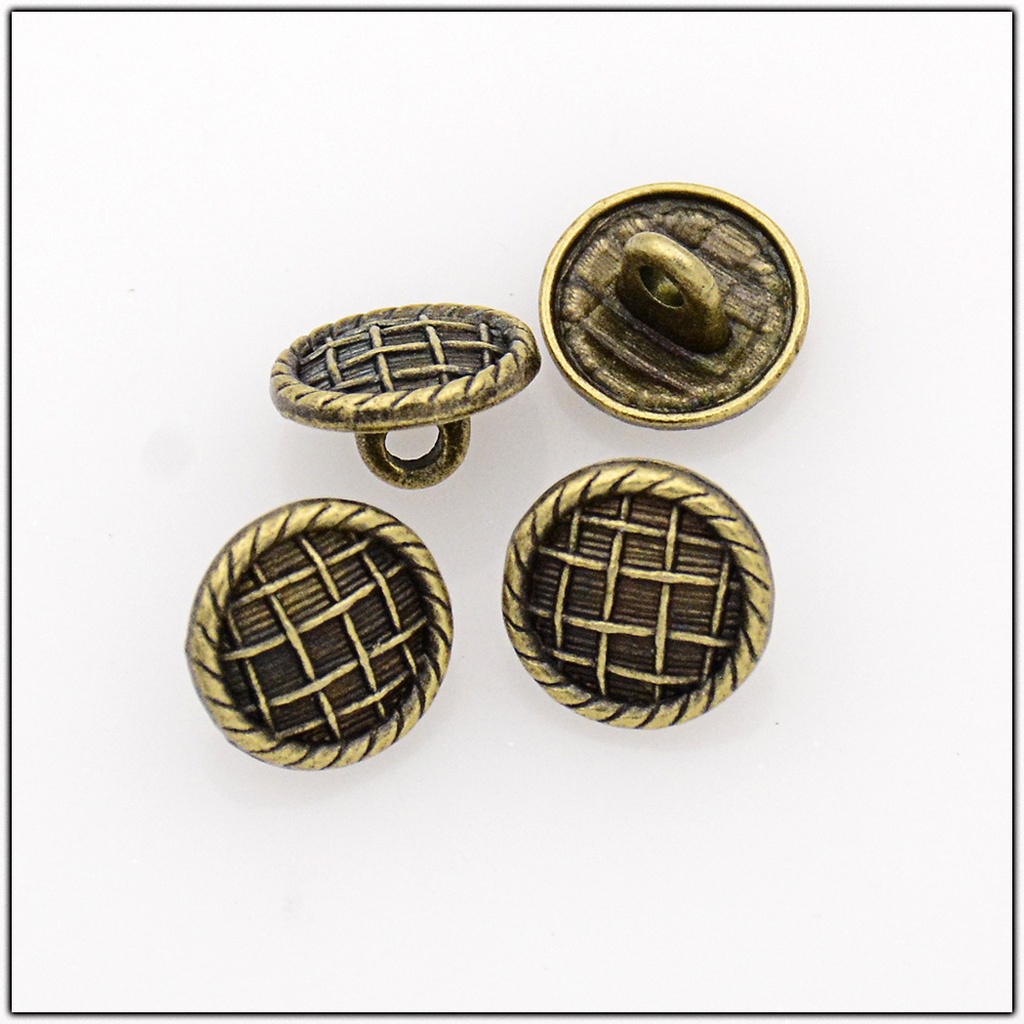 Checks Design Surface Shirt Button