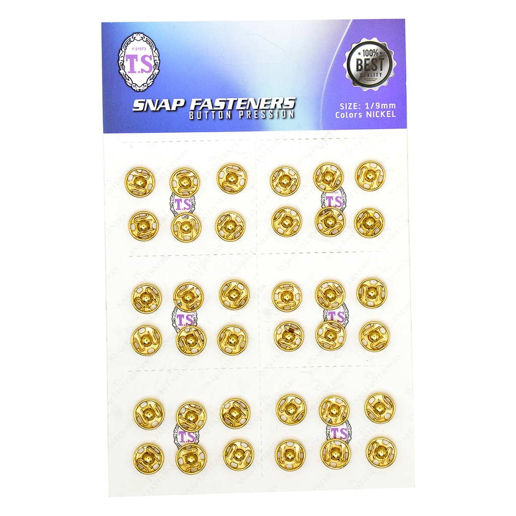 Two Part Spring Press Stud (TS)