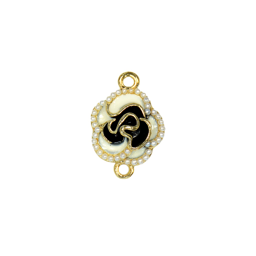 Rosette Flower Shape Fancy Button