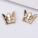 Elegant Crown Shape 2 Hole Shirt Button