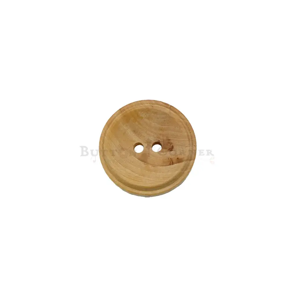 Classic Design 2 Hole Wood Button