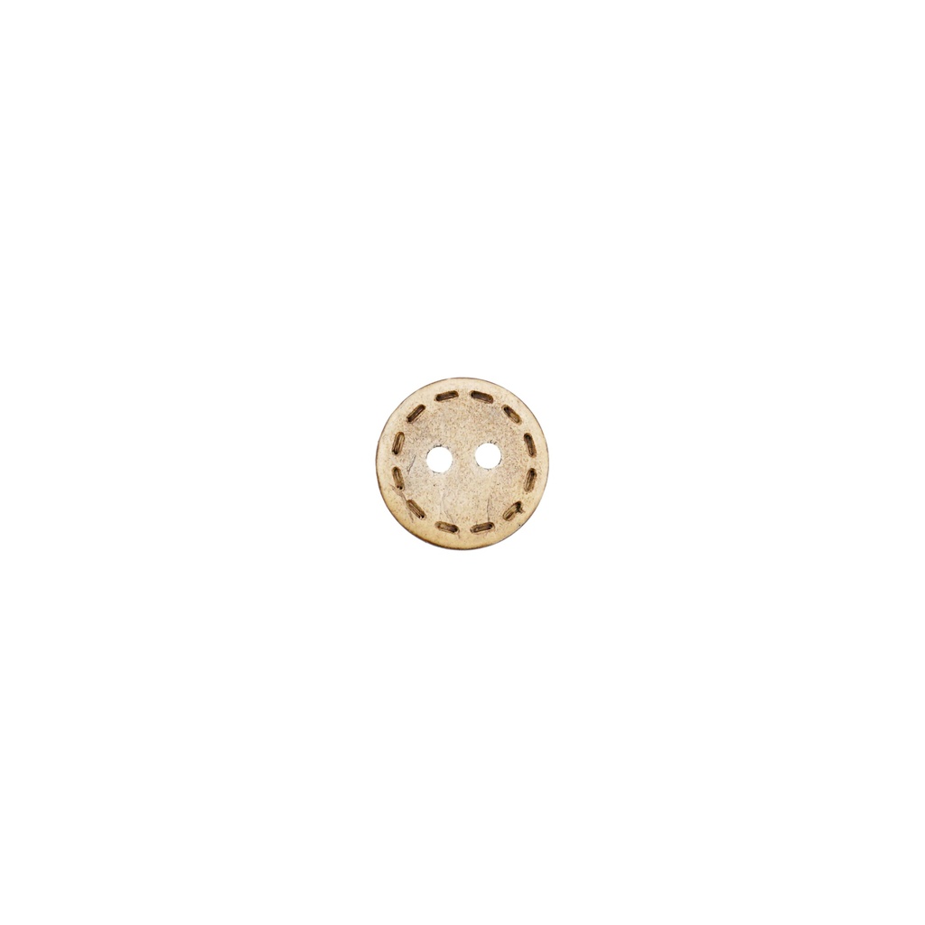 Hyphen Border Coconut Shirt Button