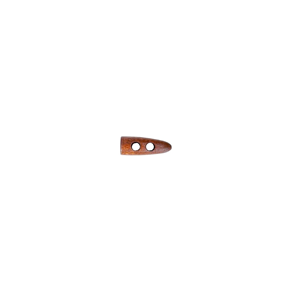 Horn Wooden Toggle Button