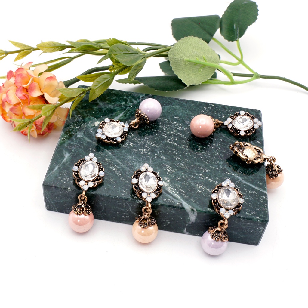 Rhinestone Pearl Ball Hanging