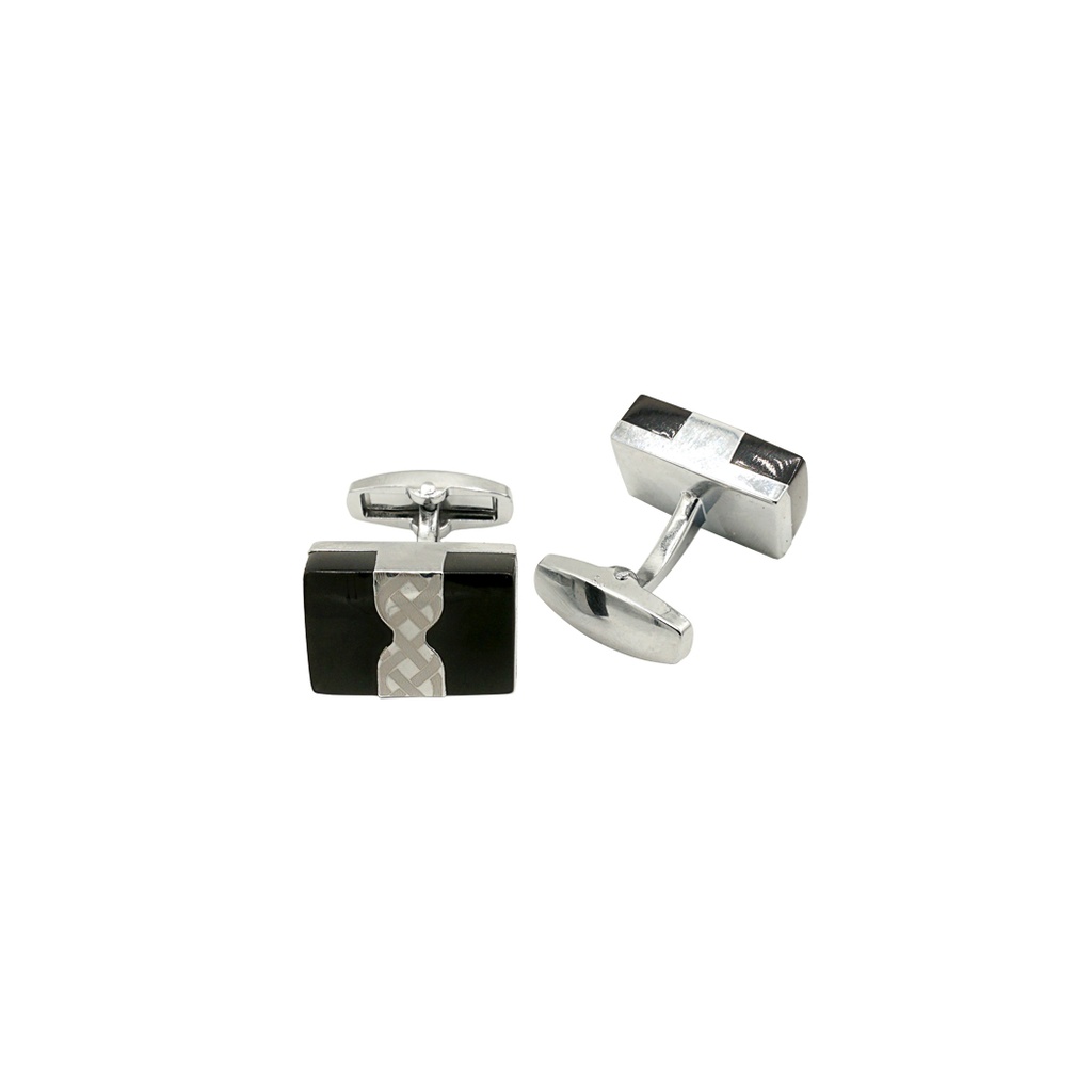 Mid Classic Design Rectangle Cufflink