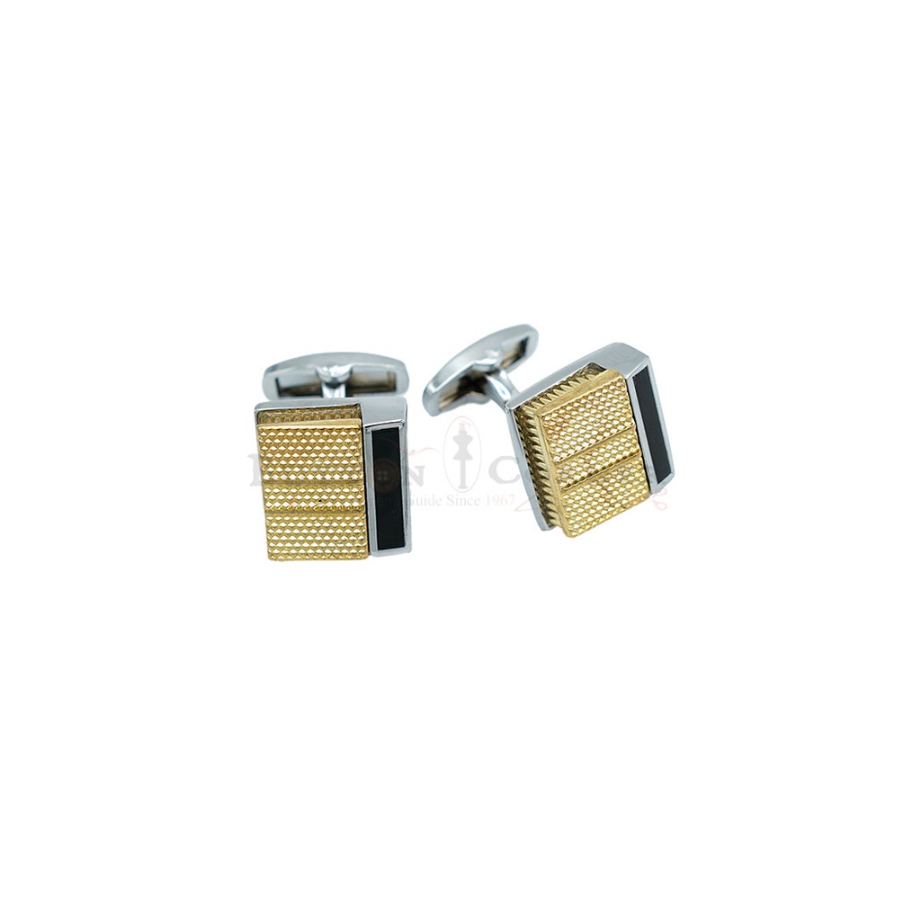 Silver Plated mid-century Design Cufflink