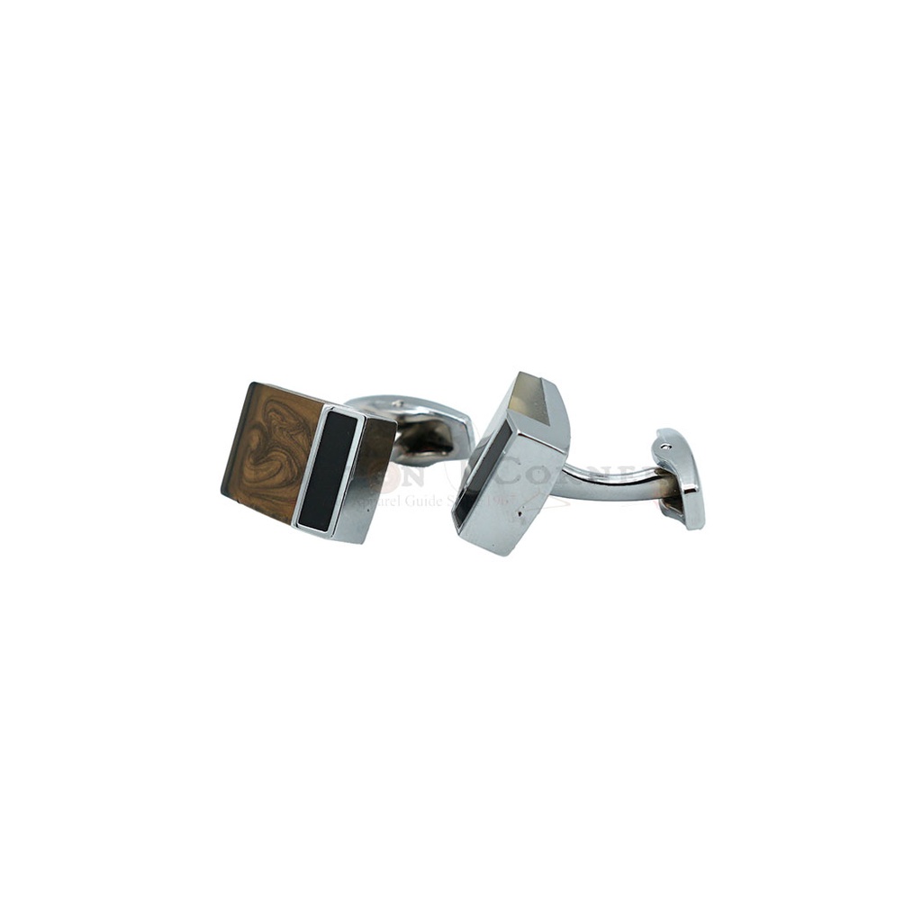 Quartz Crystals Square Cufflink