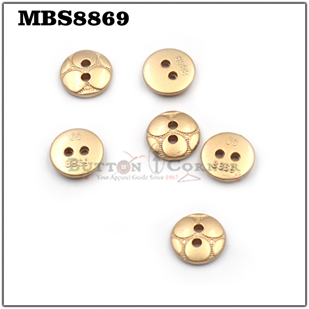 Pattern Design 2 Hole Shirt Button