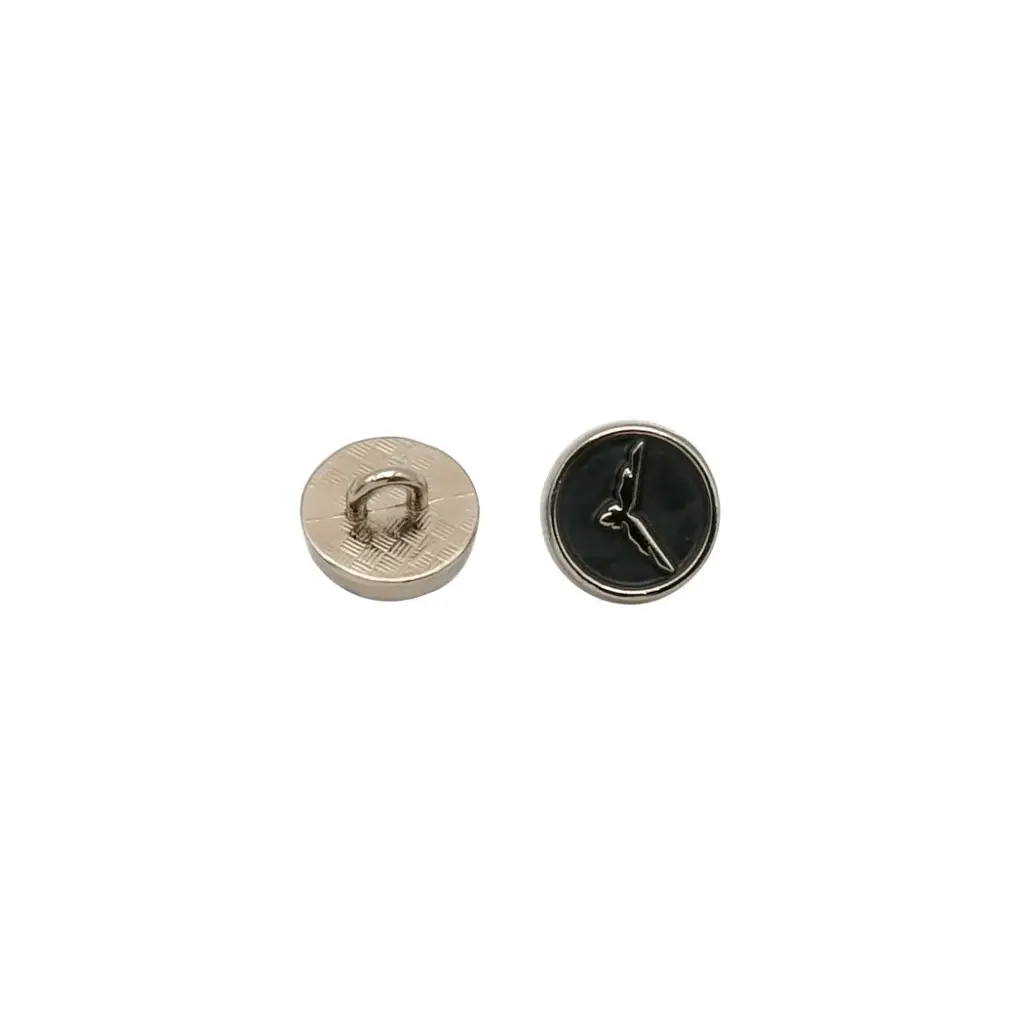 Tea Gold Plated American Eagle Shirt Button