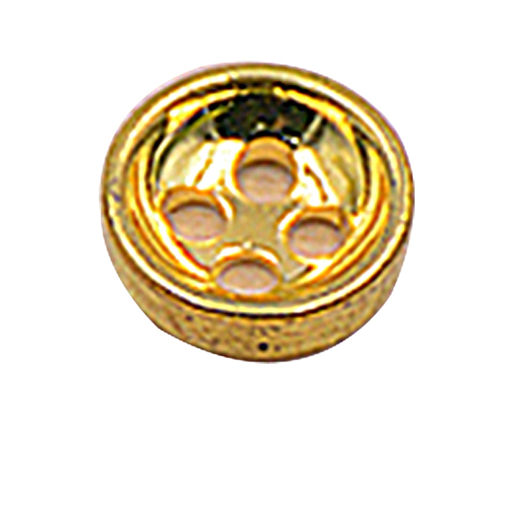 Down 4 Hole Metal Shirt Button