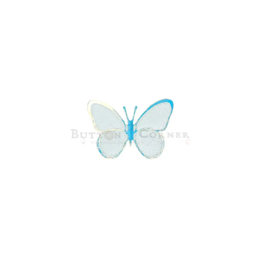 Lase Cut UV Design Lovely Organza Butterfly