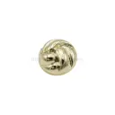 Circular Shape Swirling Design Metal Suitting Button