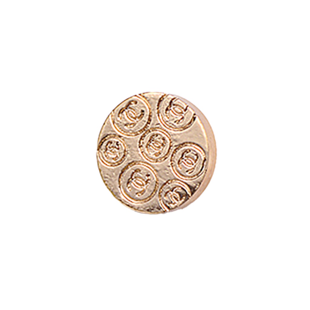 Chanel Logo Metal Suiting Button