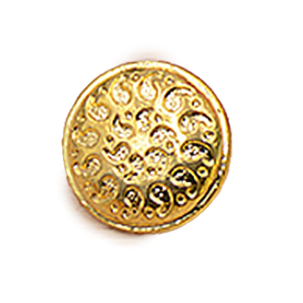 PK Style Metal Shirt Button