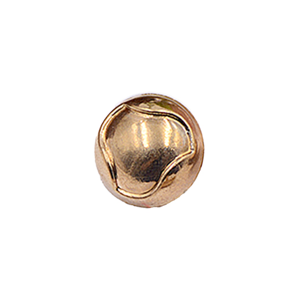 Dented Shaped Metal Suiting Button