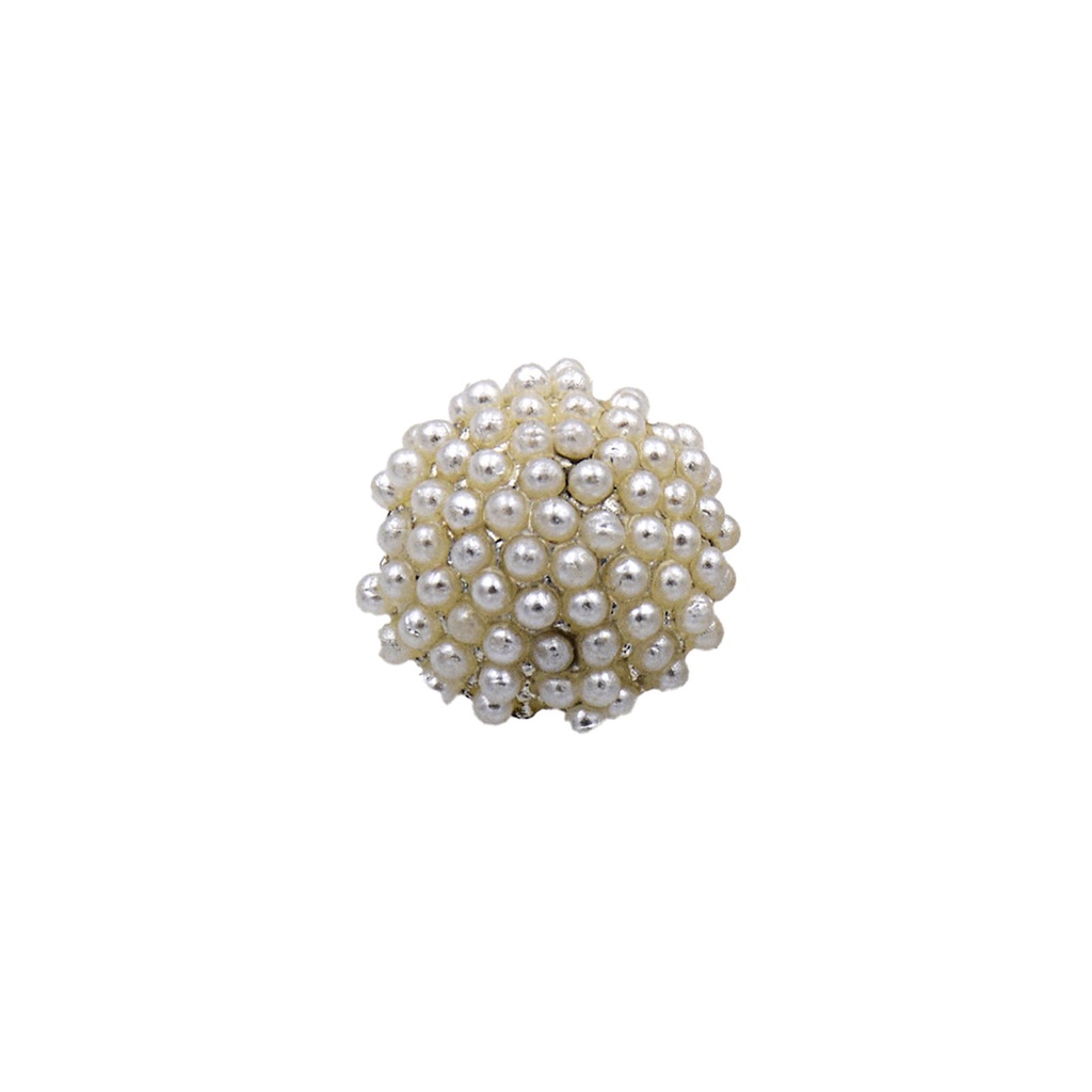 Fancy Pearl Half Ball Button