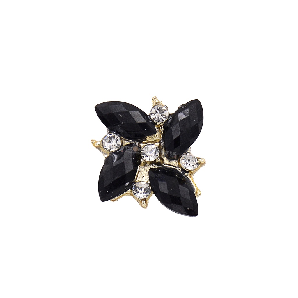 Fancy Flower Shape Button