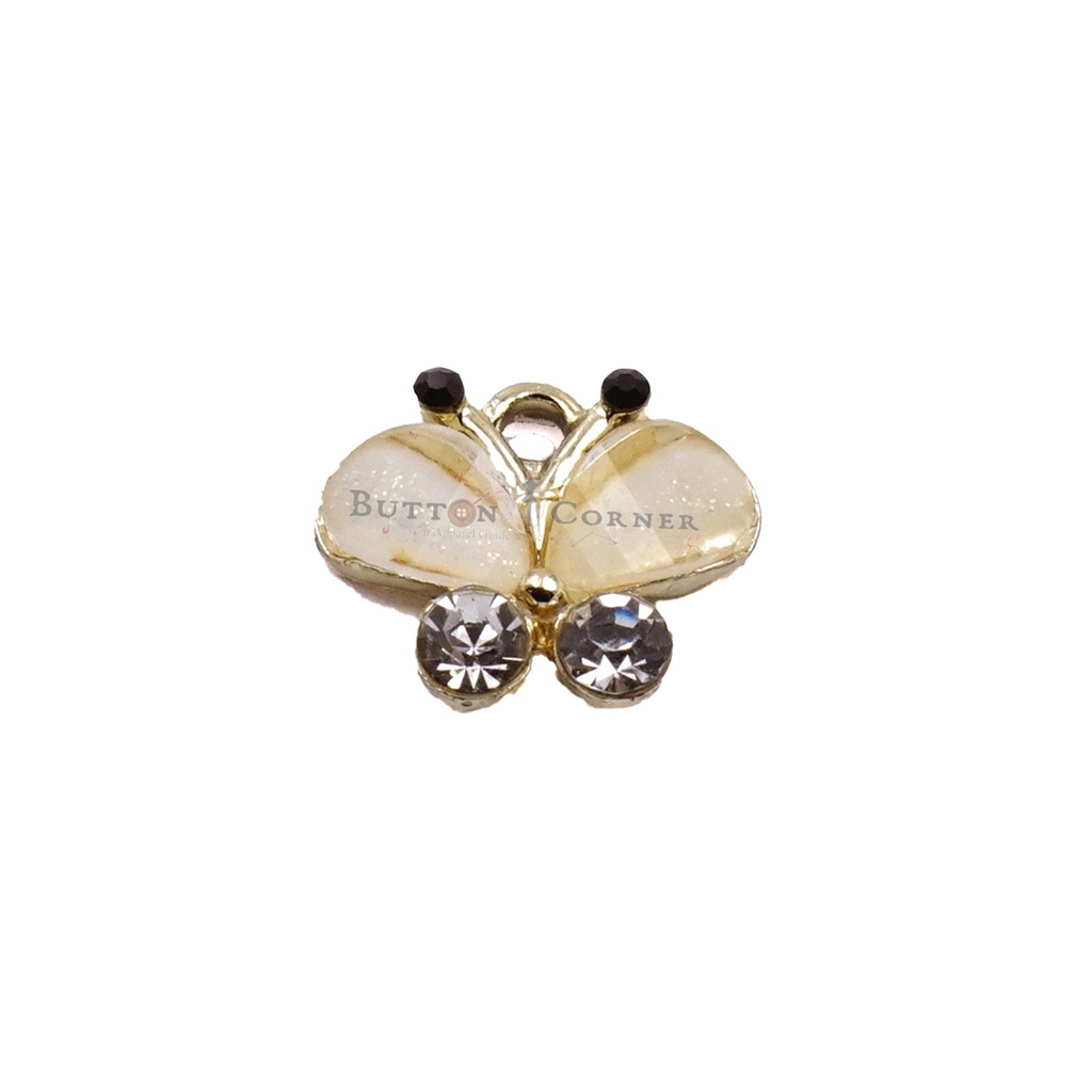 Fancy Baby Butterfly Button