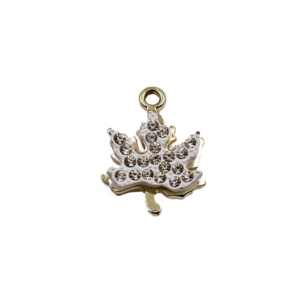 Fancy Mapple Leave Button