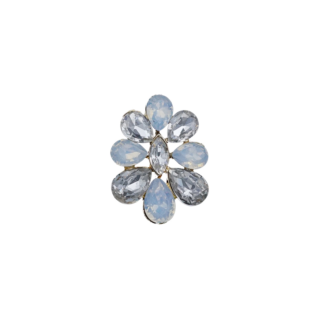Fancy Crystal Button