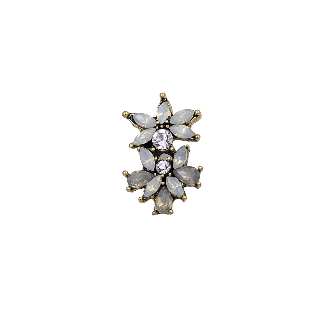 Fancy Tow Flower Button
