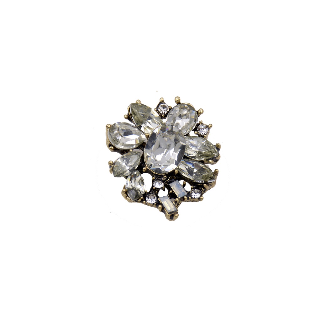 Fancy Crystal Button