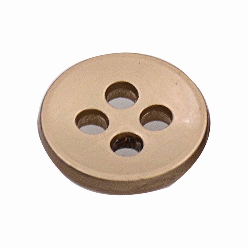 Flat 4 Hole Metal Shirt Button