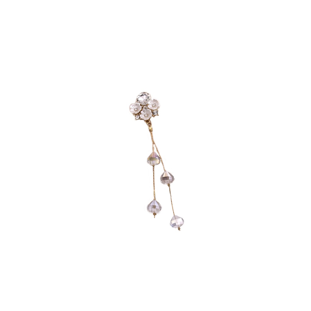 Fancy Hanging Crystal Button