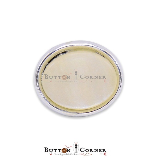 [PBSZ3005-2] Oval Shape Pearl Shank Button